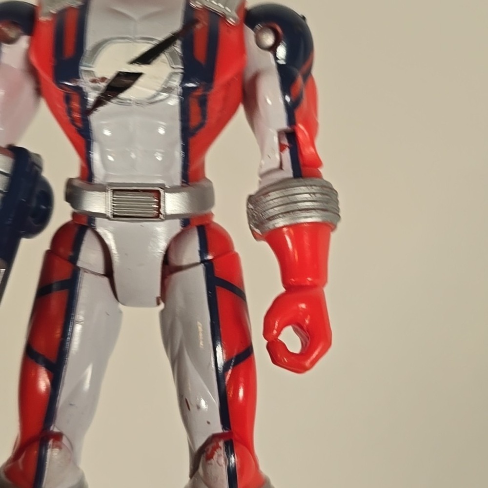 Bandai Power Rangers Operation‎ Overdrive Red Ranger Action Figure Loose - Picture 3 of 6